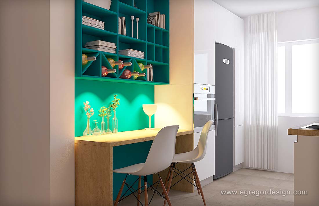 Design mobila bucatarie la comanda Cluj.