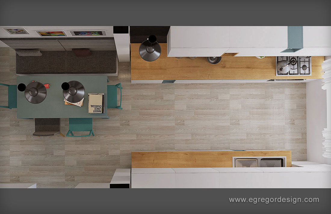 Pal mdf, design mobilier Cluj bucatarie.