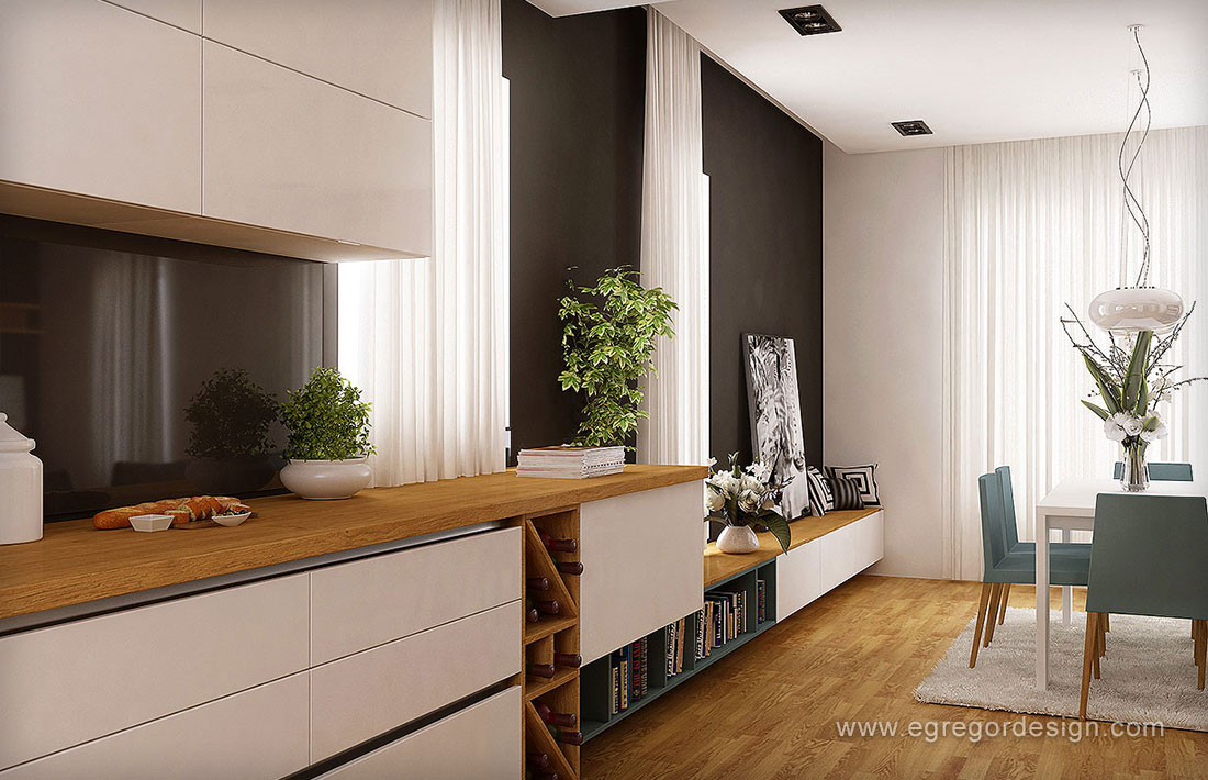 Pal mdf, design mobila living la comanda Cluj.