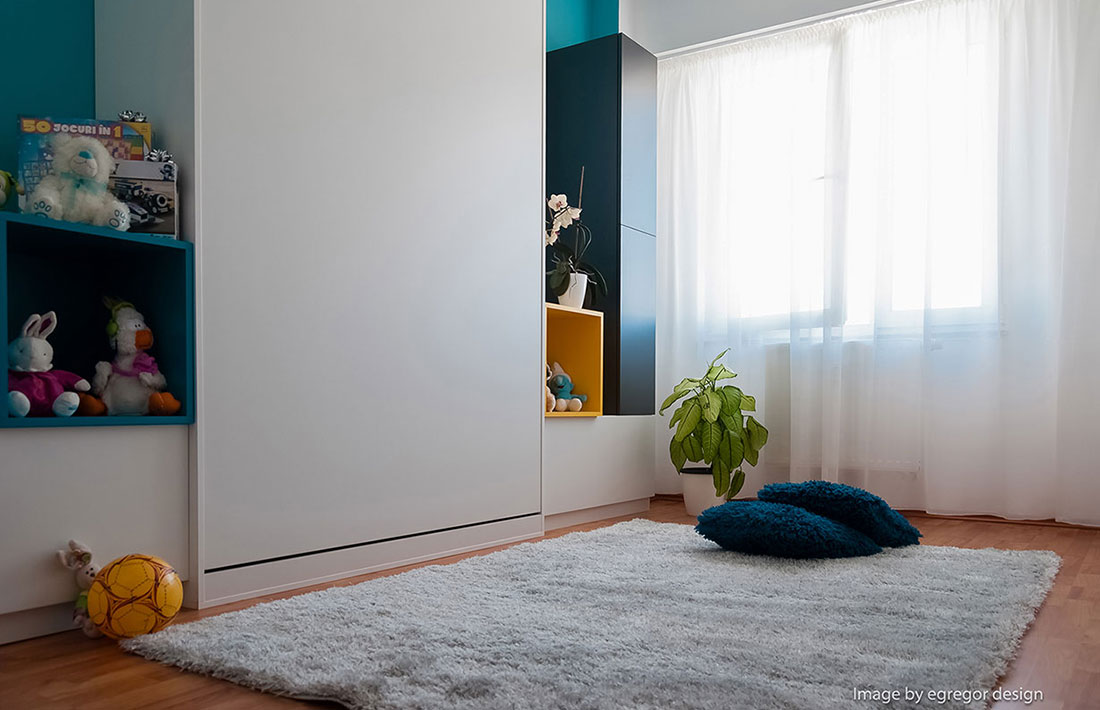 Productie mobila pal mdf, sertare cu amortizare.