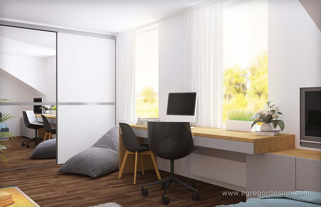 Mobila copil pal, amenajari apartament la comanda.