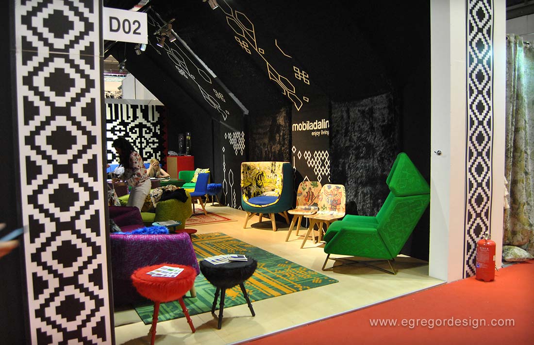 Salone del mobile, , design interior, culori vii.