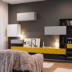 Corpuri suspendate canapea, executie mobilier personalizat.
